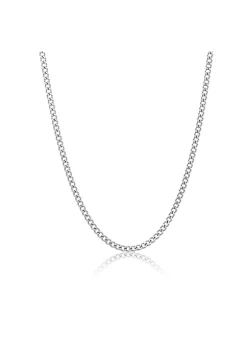 Top 10 ❤️ Adornia 3mm Cuban Chain silver 24" ✨