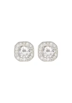 Hot Sale 🔥 Adornia Vintage Crystal Halo Studs .925 Sterling Silver ❤️