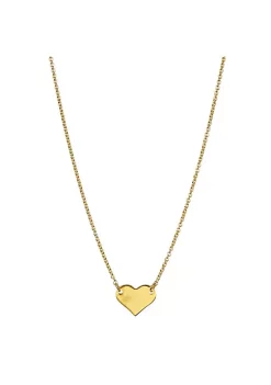 Brand new 💯 Adornia Heart Pendant Necklace 14k Yellow Gold Vermeil .925 Sterling Silver ⌛
